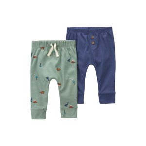 Hopscotch Girls Cotton Animal Print Regular Fit Trackpant